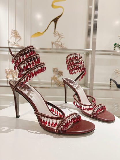 Rene Caovilla Chandelier Sandal
