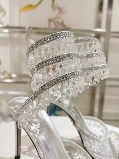 Rene Caovilla Chandelier Sandal