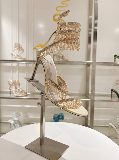 Rene Caovilla Chandelier Sandal