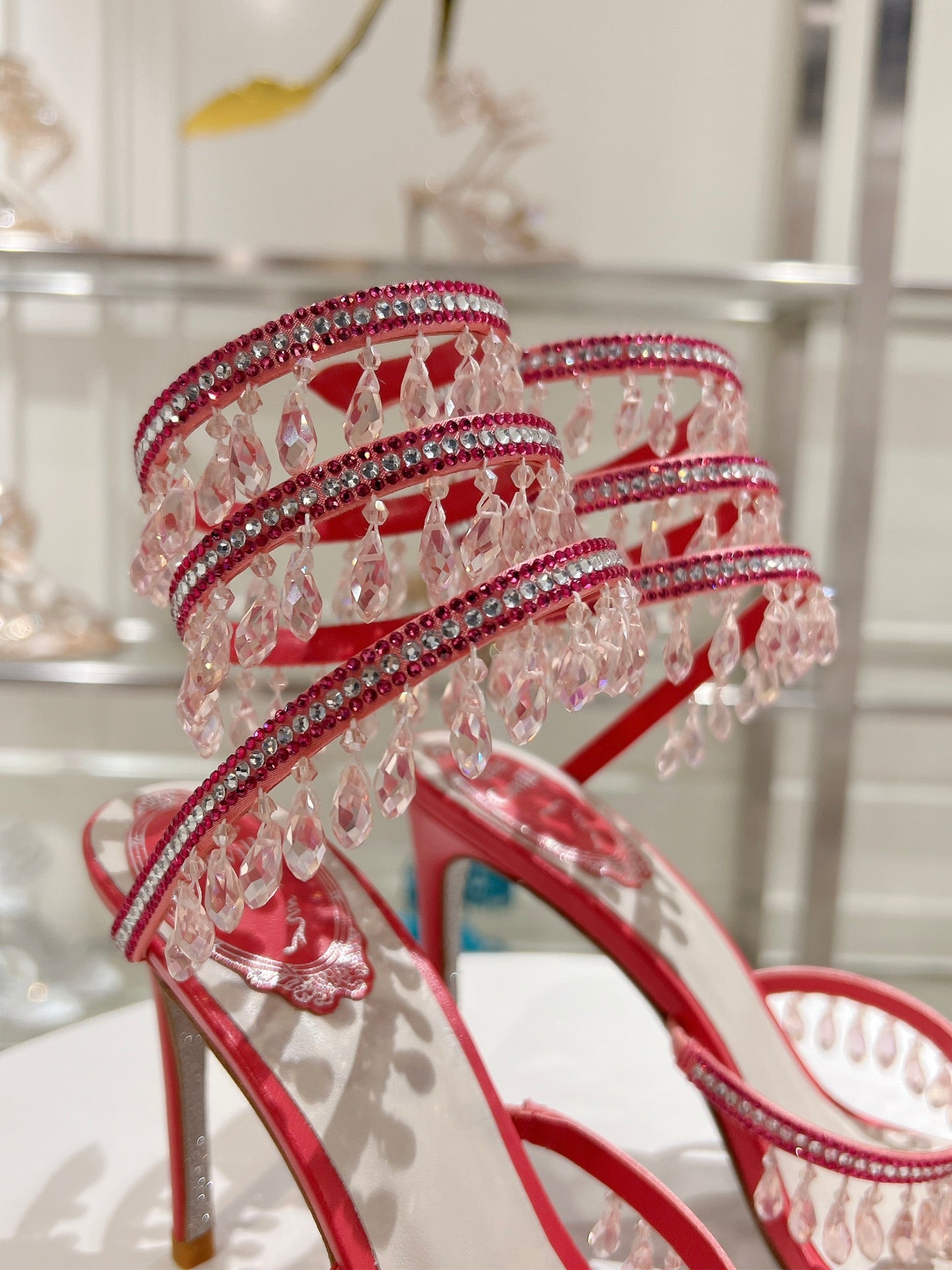 Rene Caovilla Chandelier Sandal