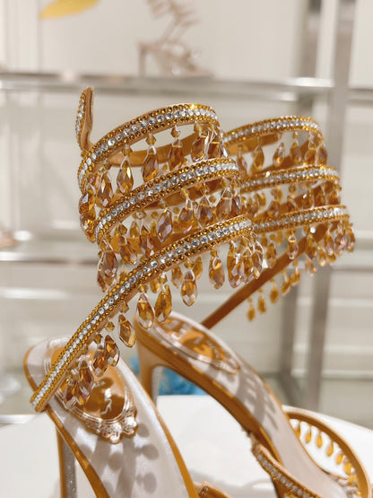 Rene Caovilla Chandelier Sandal