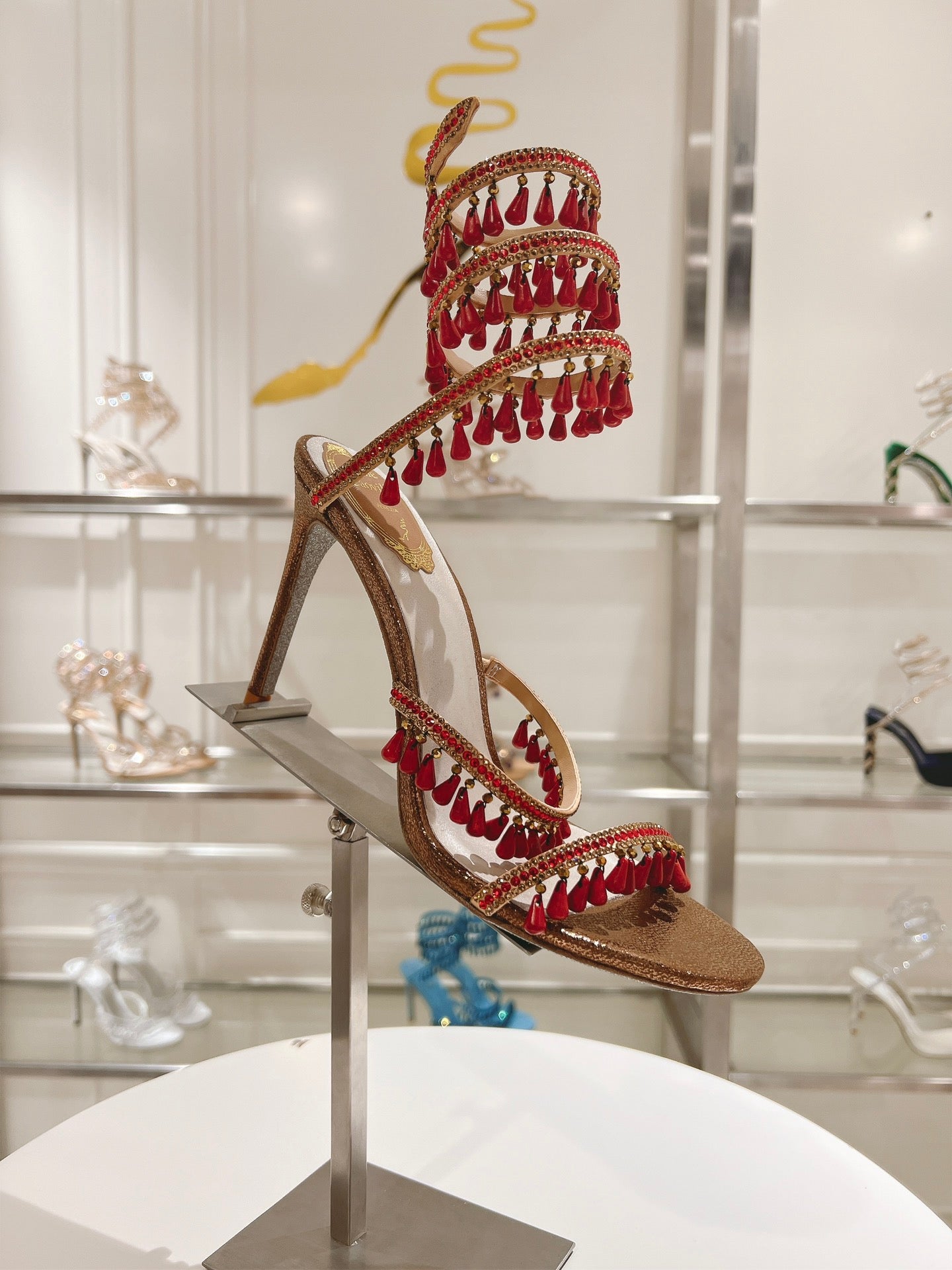 Rene Caovilla Chandelier Sandal