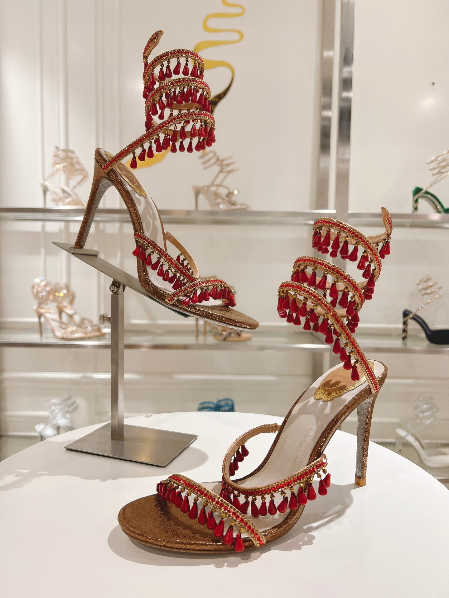 Rene Caovilla Chandelier Sandal