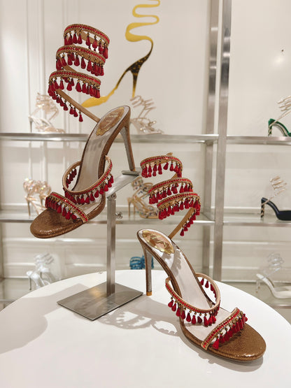 Rene Caovilla Chandelier Sandal