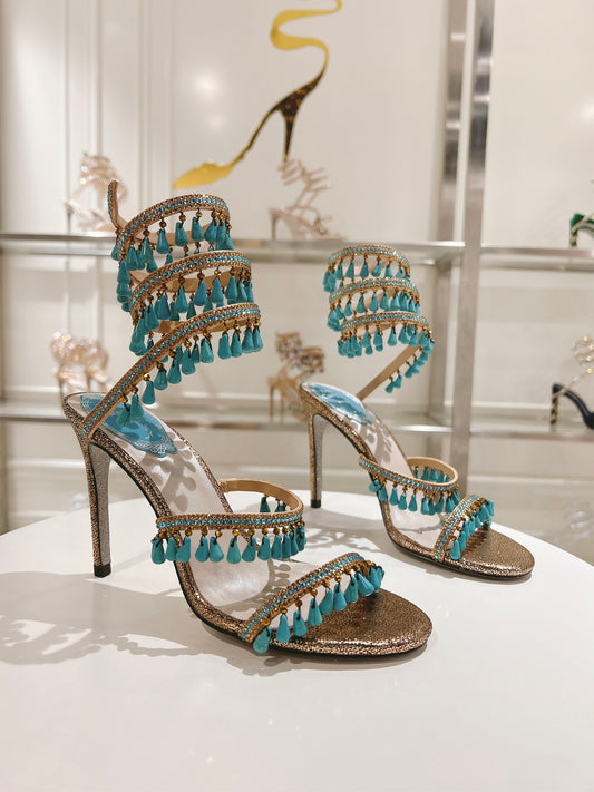 Rene Caovilla Chandelier Sandal