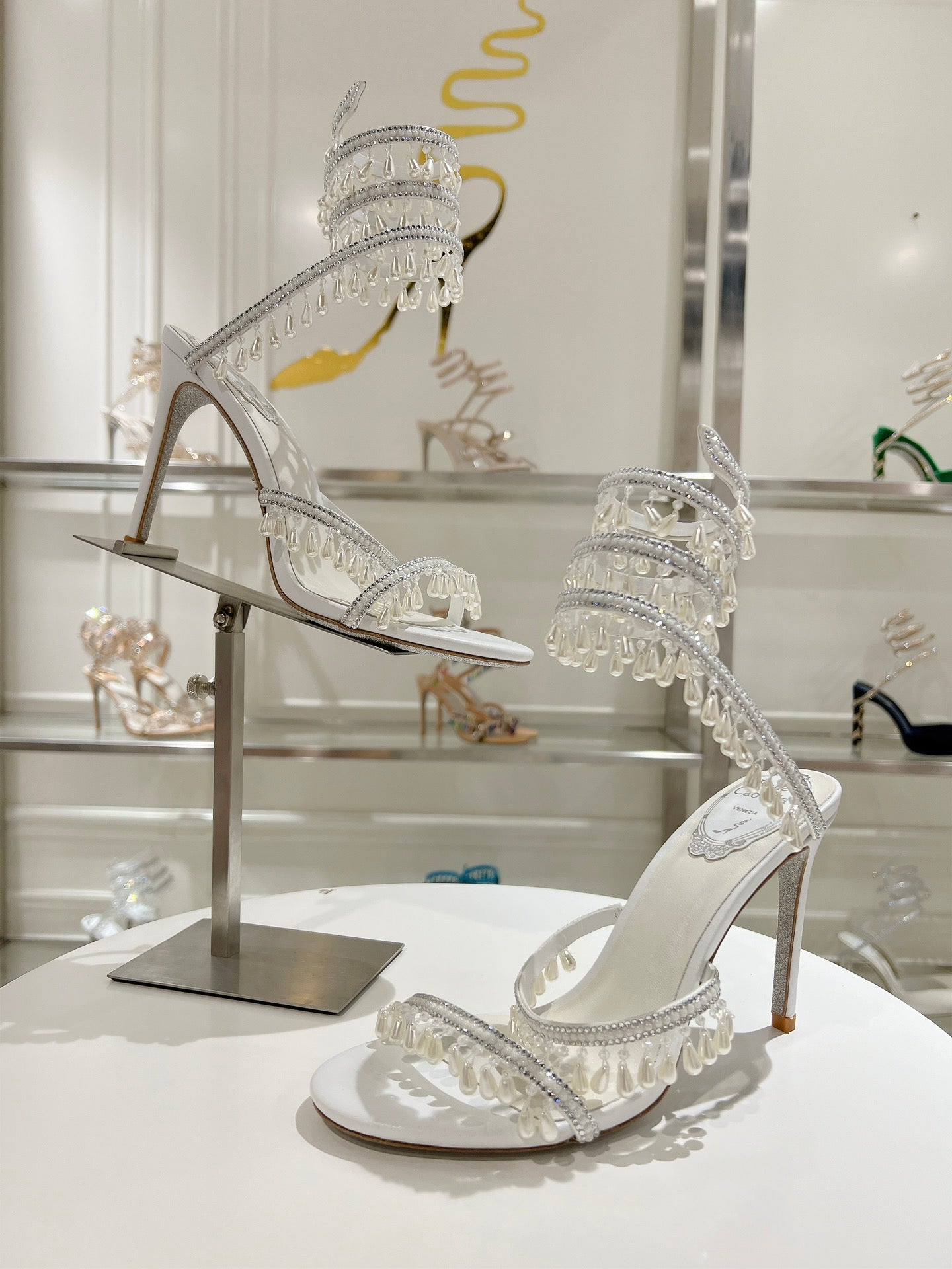 Rene Caovilla Chandelier Sandal