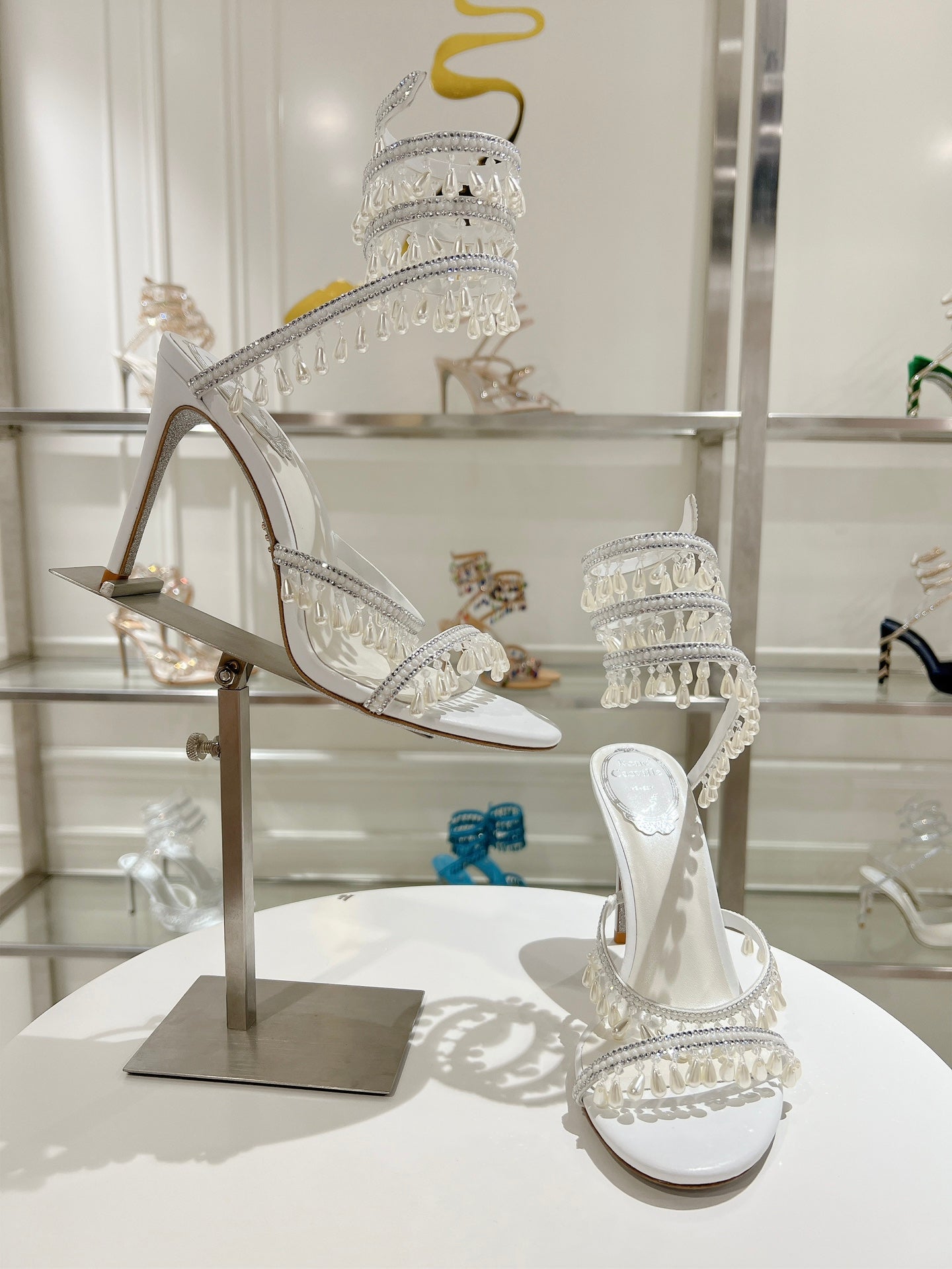 Rene Caovilla Chandelier Sandal