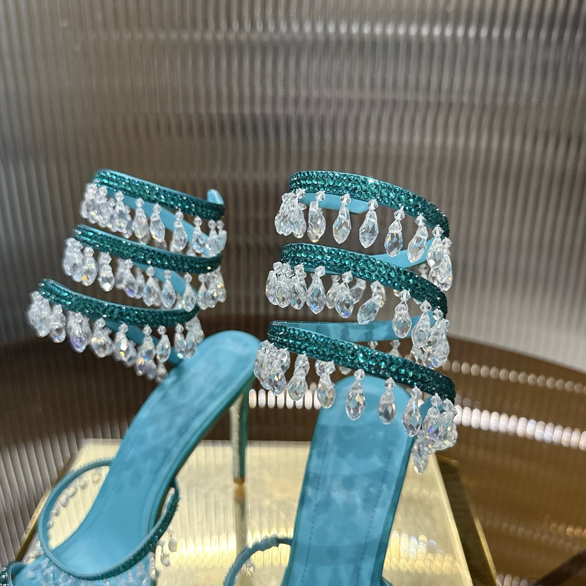 Rene Caovilla Chandelier Sandal