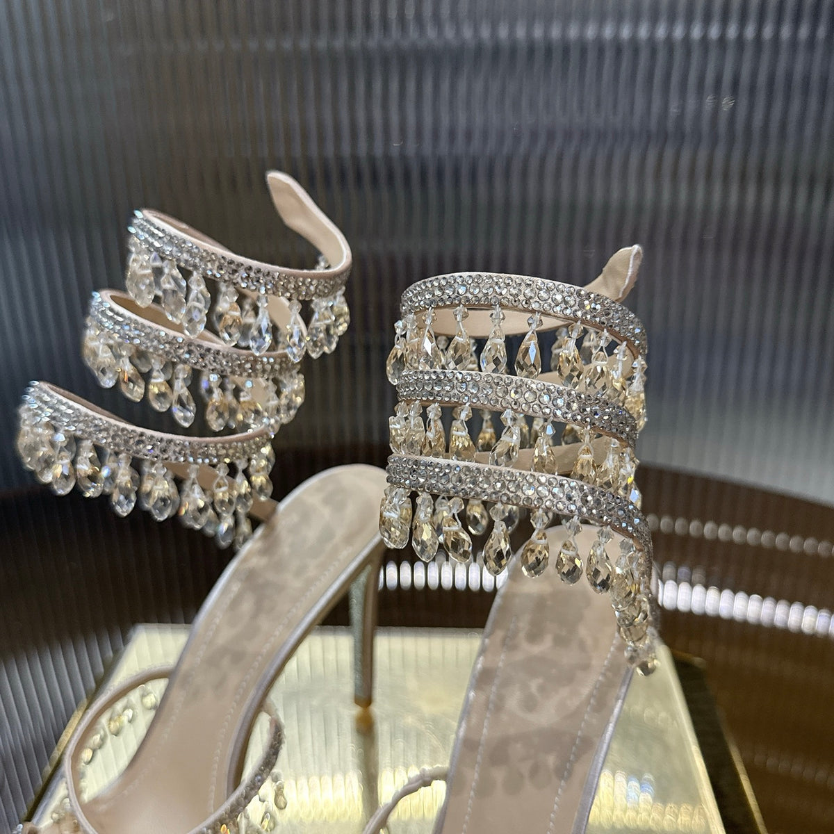 Rene Caovilla Chandelier Sandal