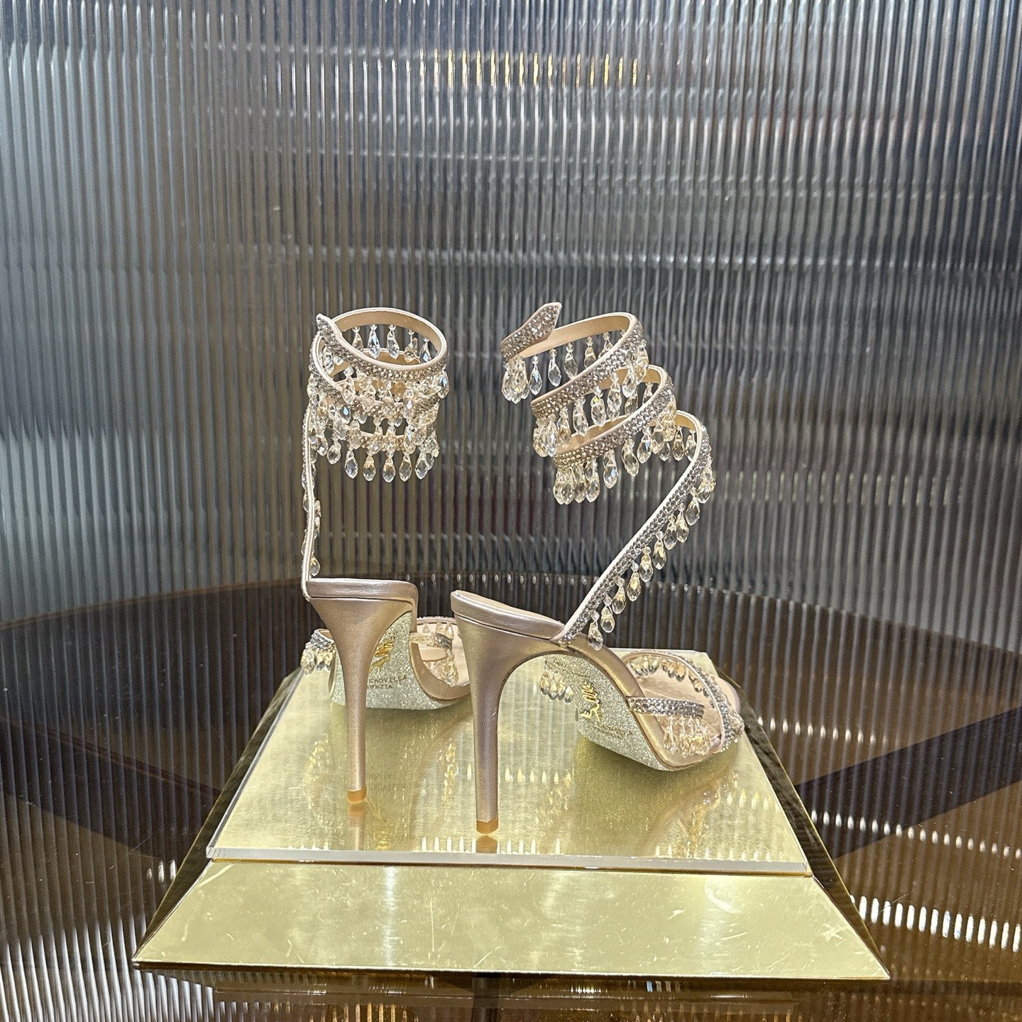 Rene Caovilla Chandelier Sandal