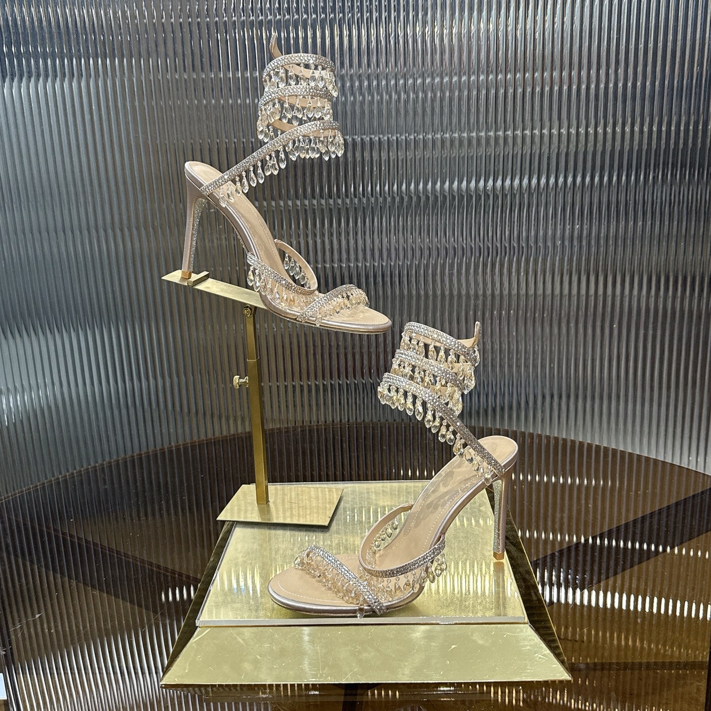 Rene Caovilla Chandelier Sandal