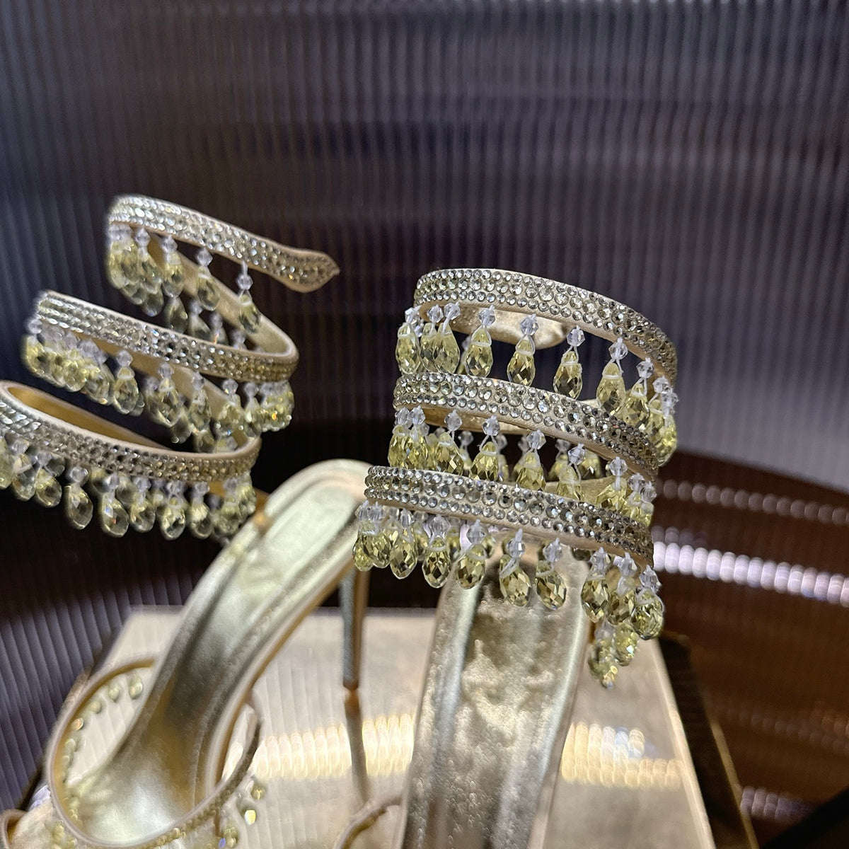 Rene Caovilla Chandelier Sandal
