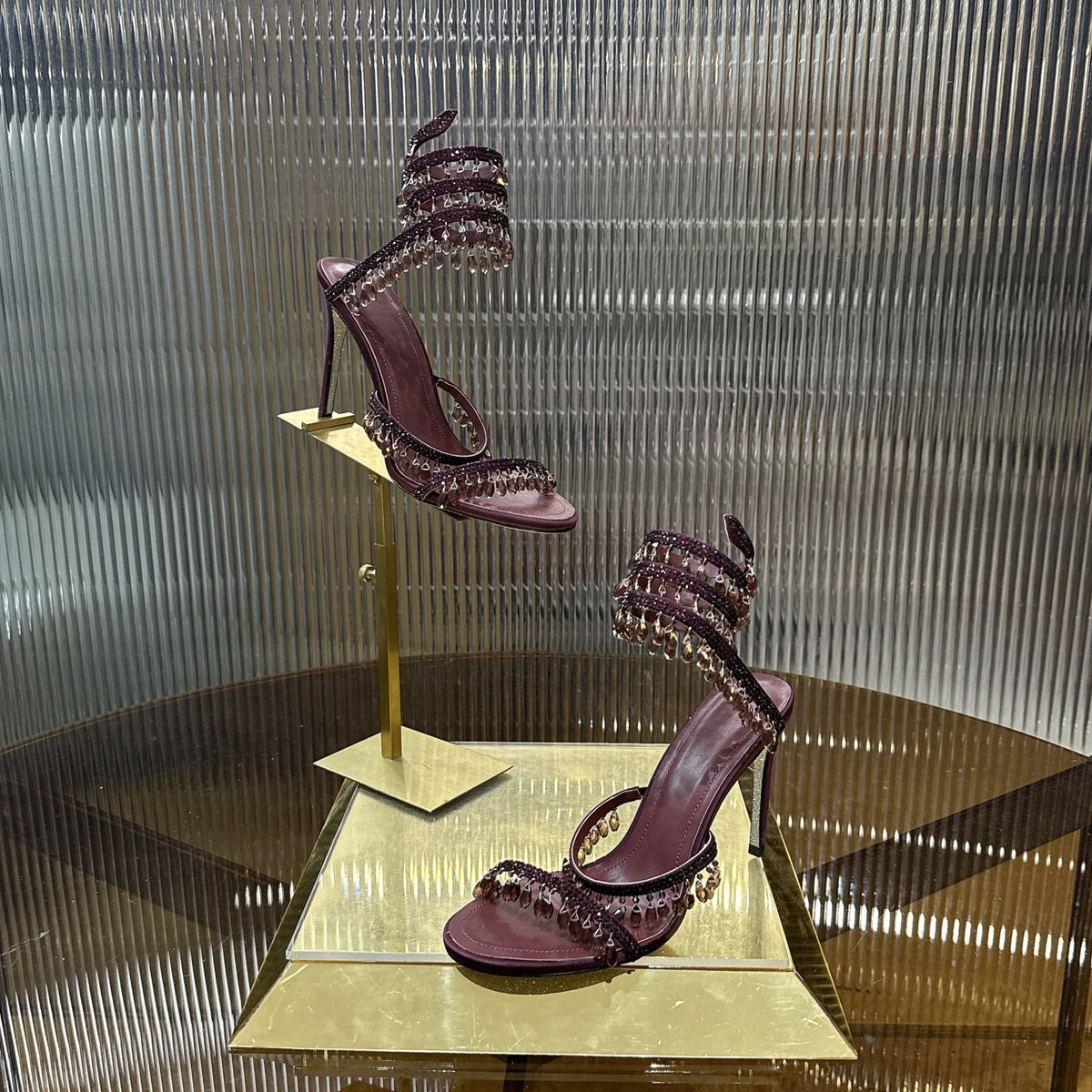 Rene Caovilla Chandelier Sandal