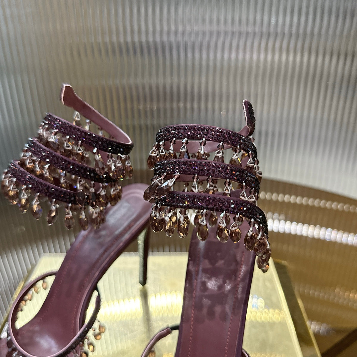 Rene Caovilla Chandelier Sandal