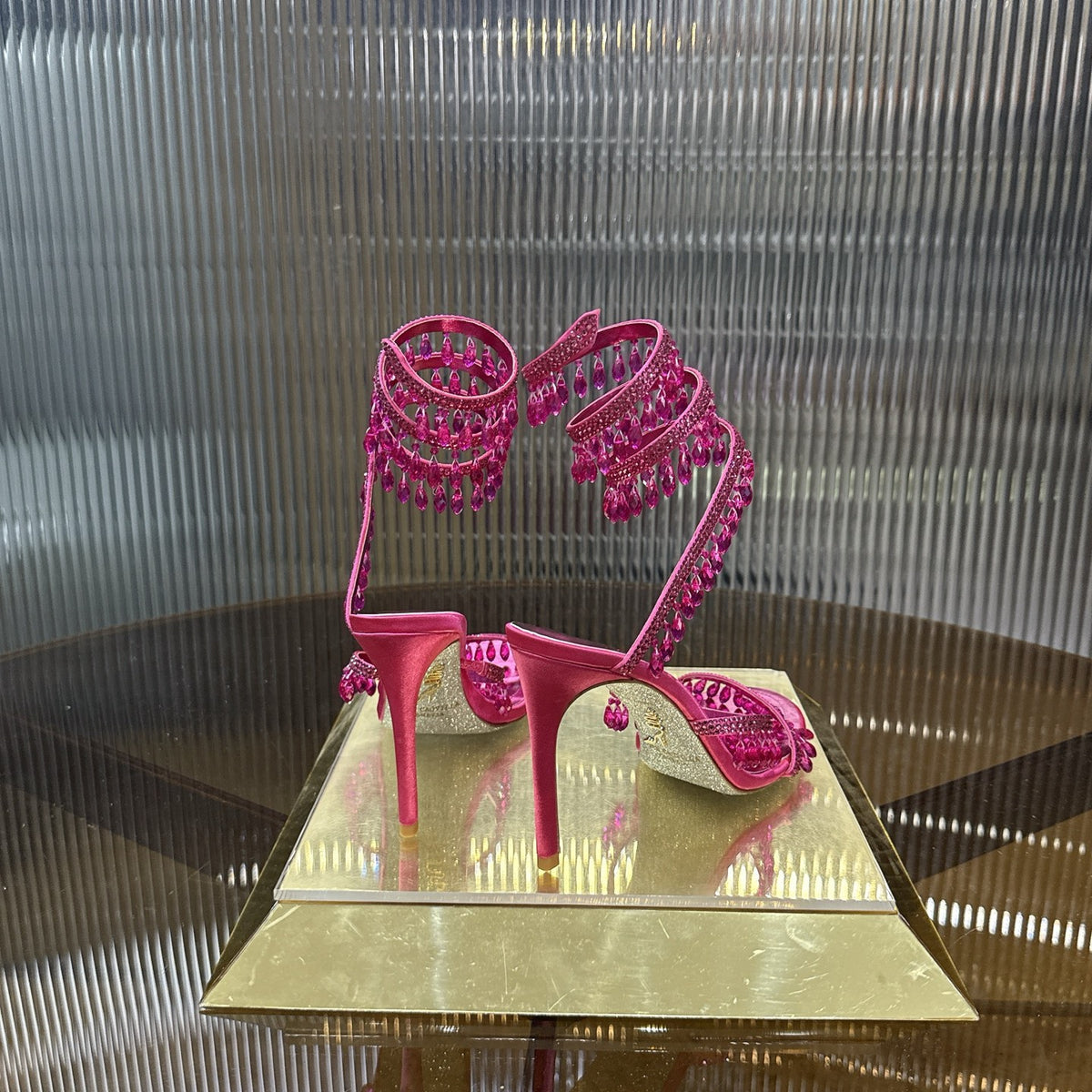 Rene Caovilla Chandelier Sandal