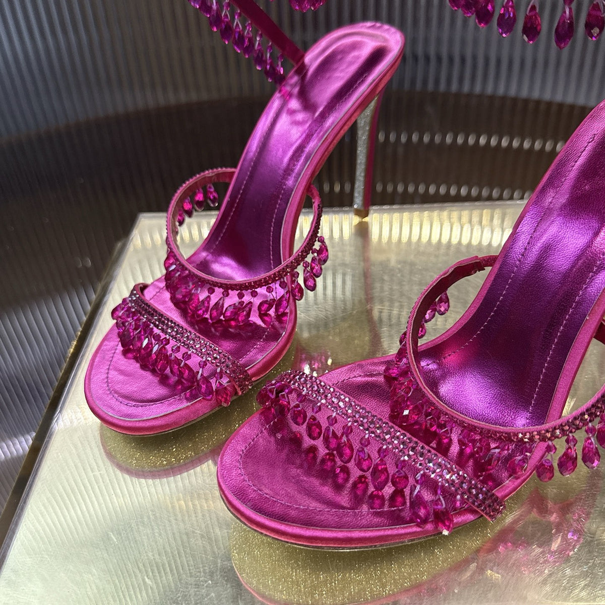 Rene Caovilla Chandelier Sandal