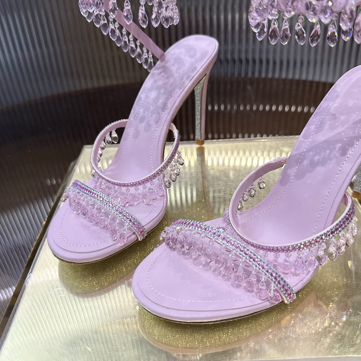 Rene Caovilla Chandelier Sandal