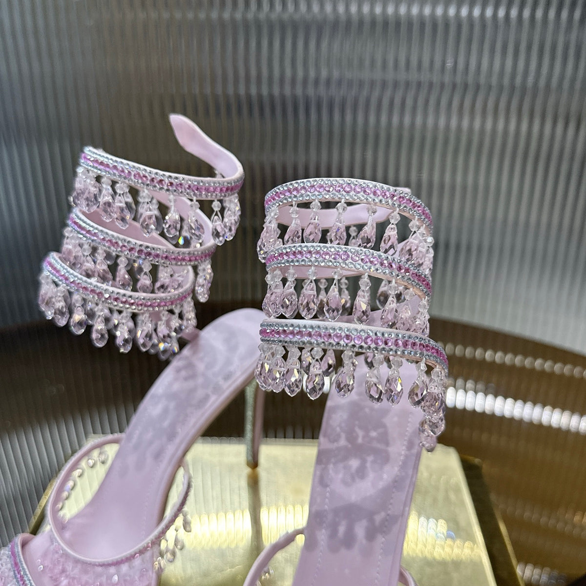 Rene Caovilla Chandelier Sandal