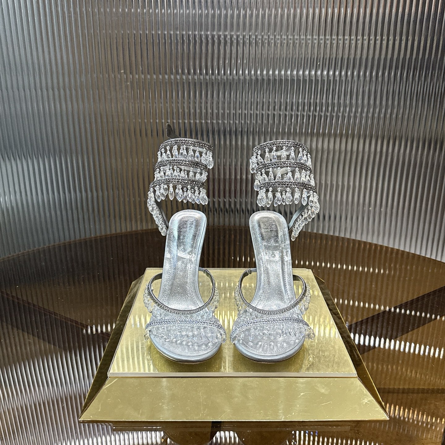 Rene Caovilla Chandelier Sandal