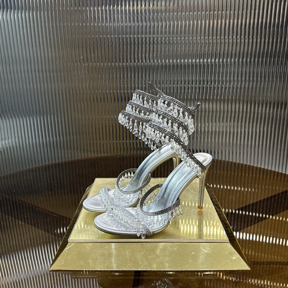 Rene Caovilla Chandelier Sandal