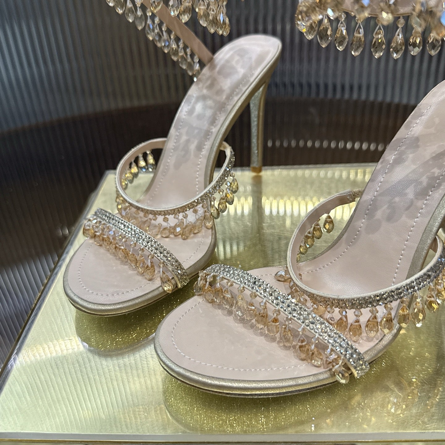 Rene Caovilla Chandelier Sandal