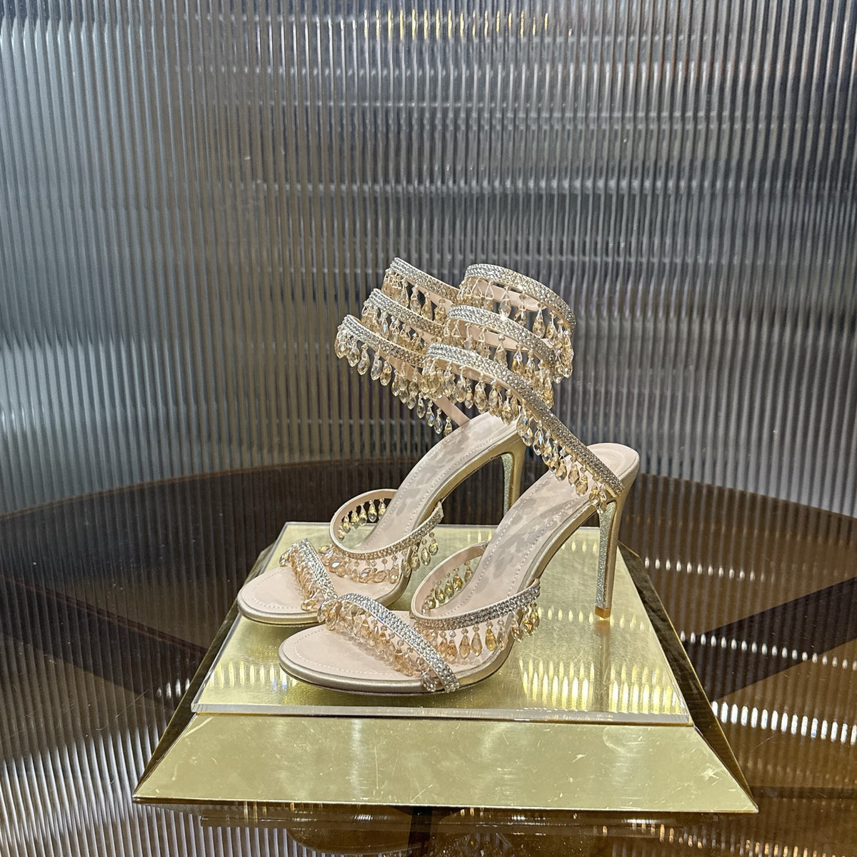 Rene Caovilla Chandelier Sandal
