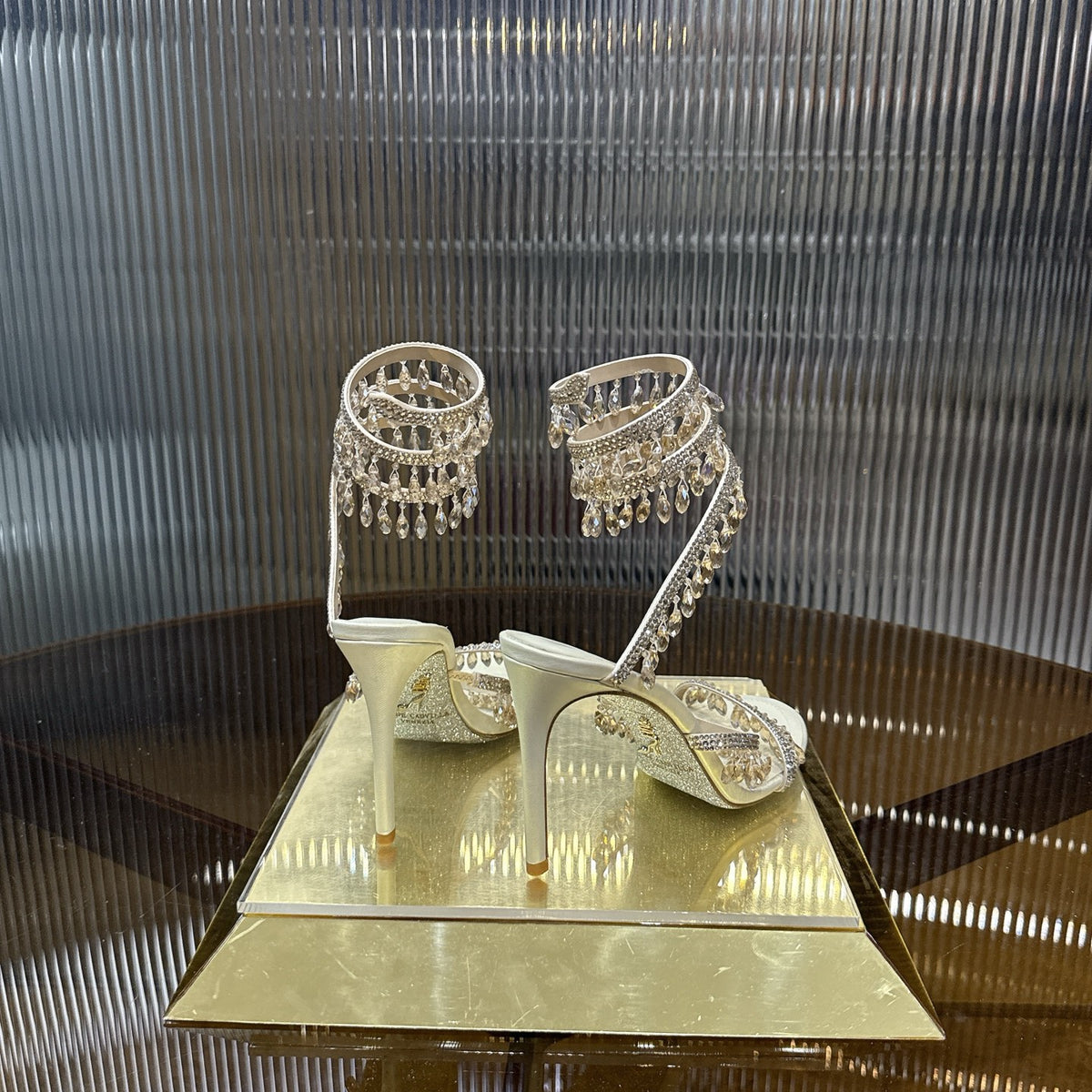 Rene Caovilla Chandelier Sandal