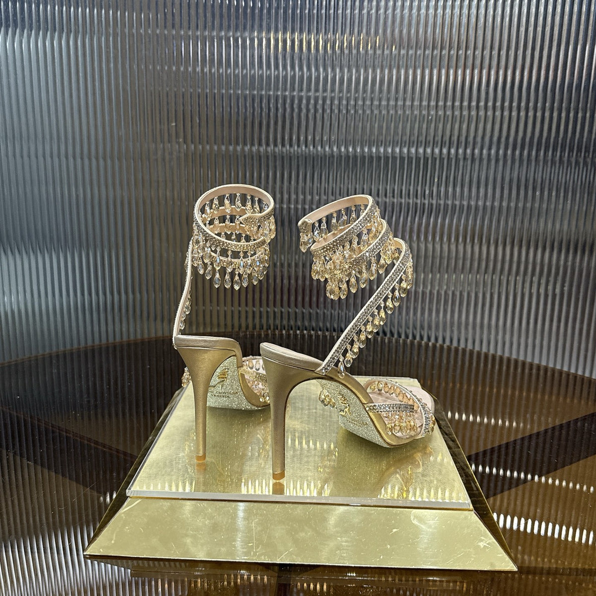 Rene Caovilla Chandelier Sandal