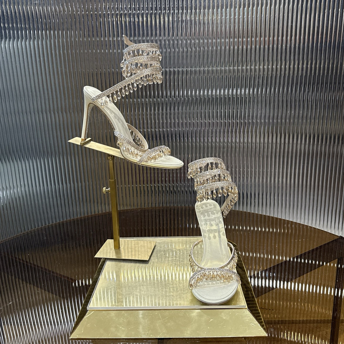 Rene Caovilla Chandelier Sandal