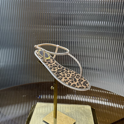 Rene Caovilla Diana Animalier Sandal