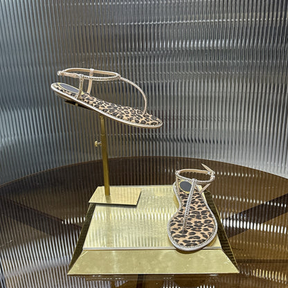 Rene Caovilla Diana Animalier Sandal