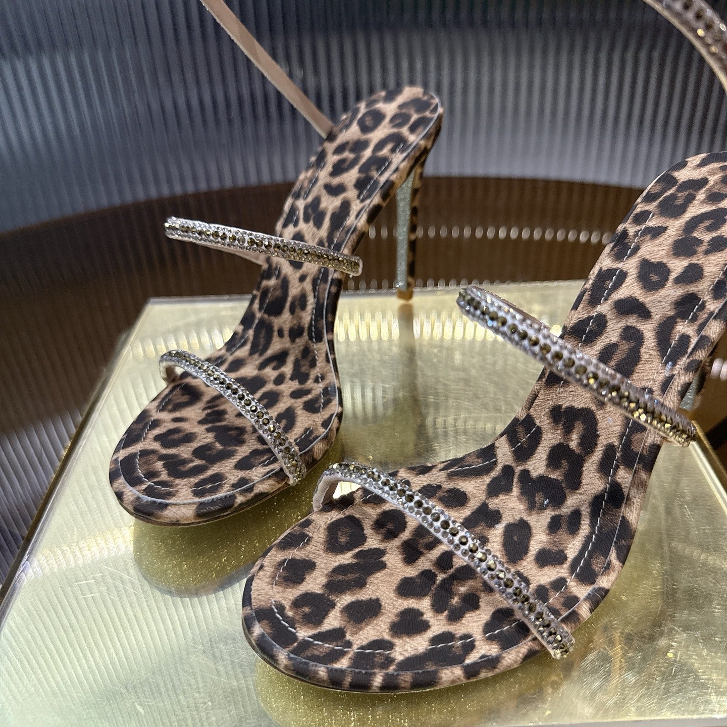 Rene Caovilla Cleo Animalier Sandal