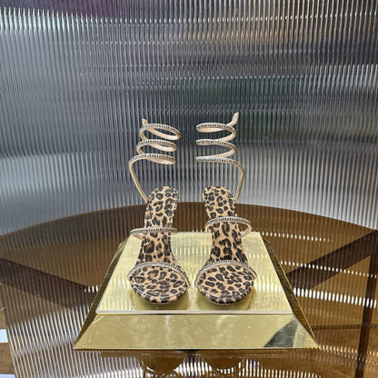 Rene Caovilla Cleo Animalier Sandal