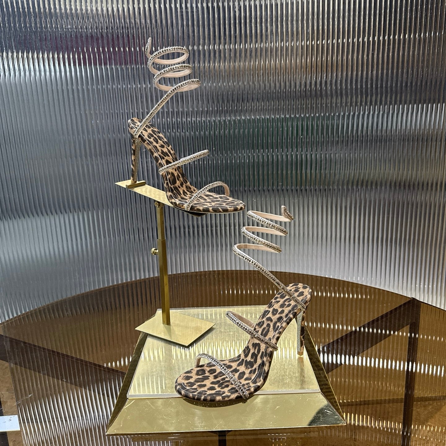 Rene Caovilla Cleo Animalier Sandal