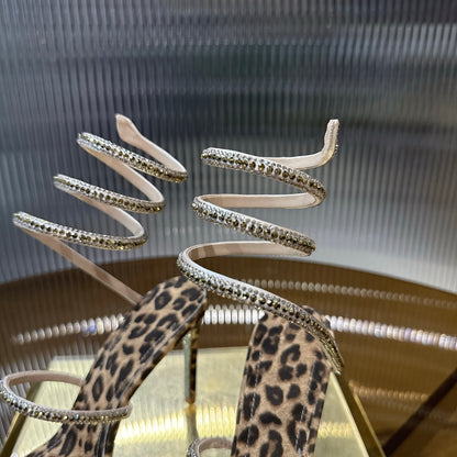 Rene Caovilla Cleo Animalier Sandal