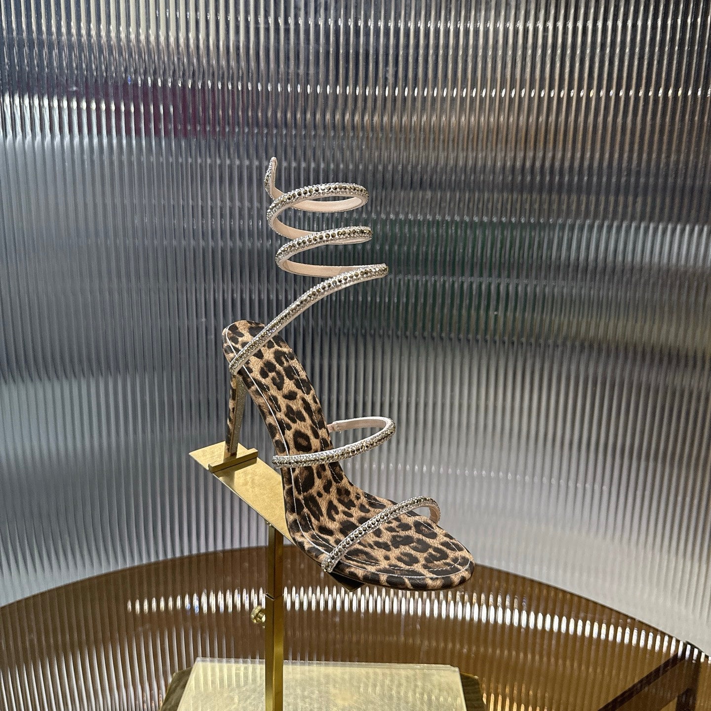 Rene Caovilla Cleo Animalier Sandal