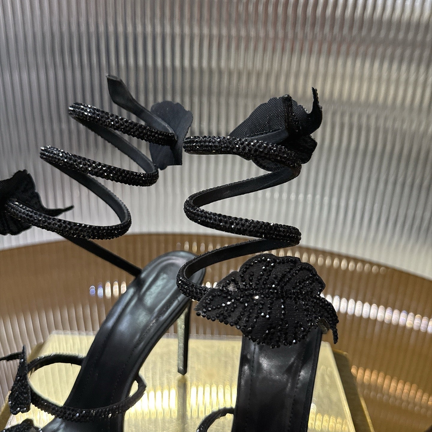 Rene Caovilla Leaf Sandal