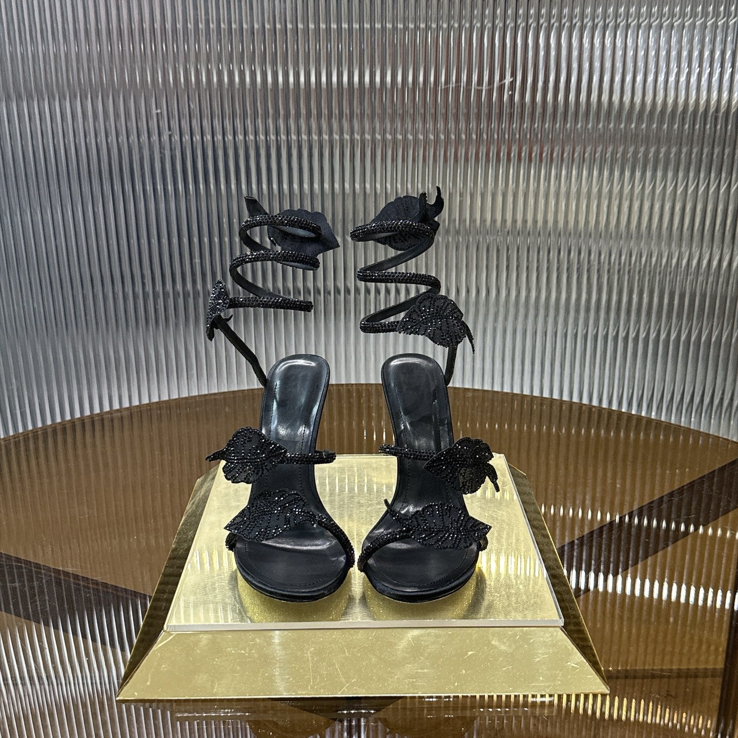 Rene Caovilla Leaf Sandal