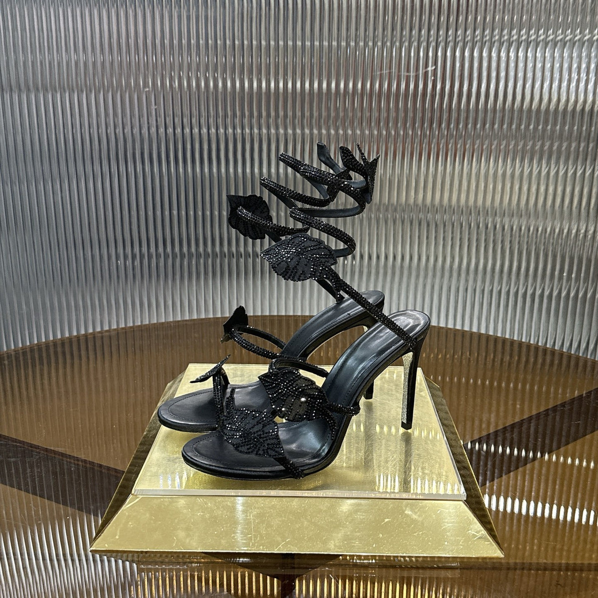 Rene Caovilla Leaf Sandal