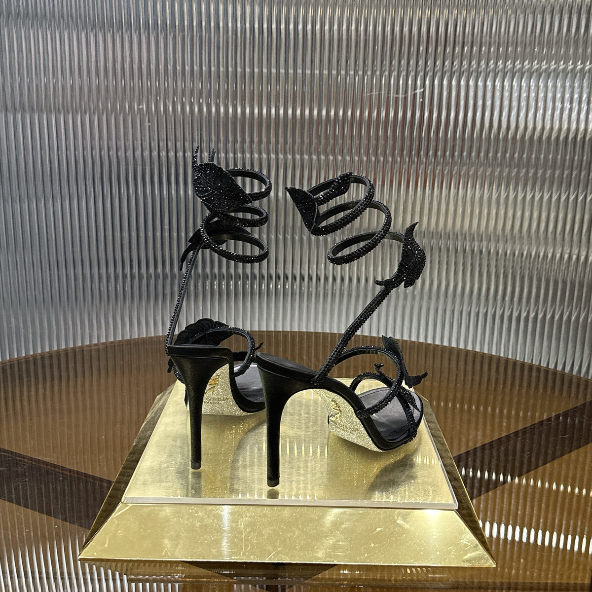 Rene Caovilla Leaf Sandal