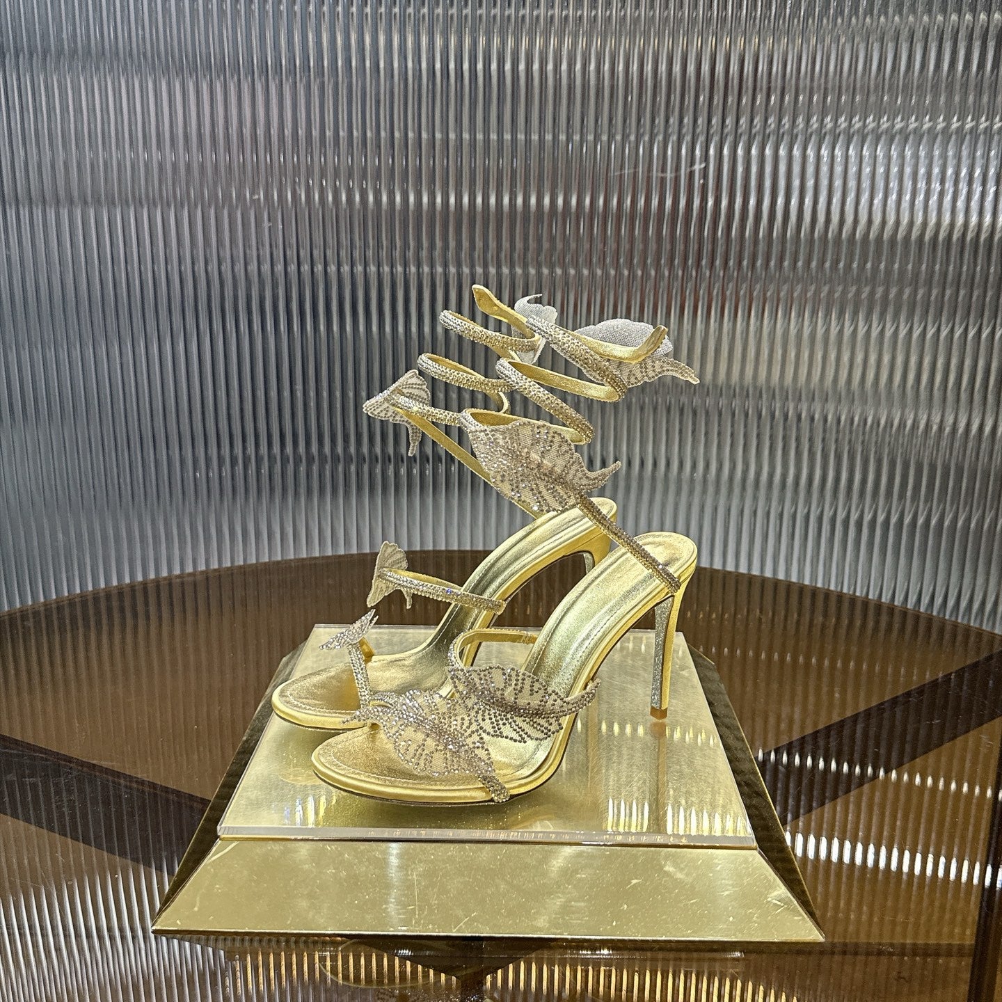 Rene Caovilla Leaf Sandal