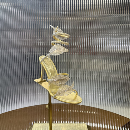 Rene Caovilla Leaf Sandal
