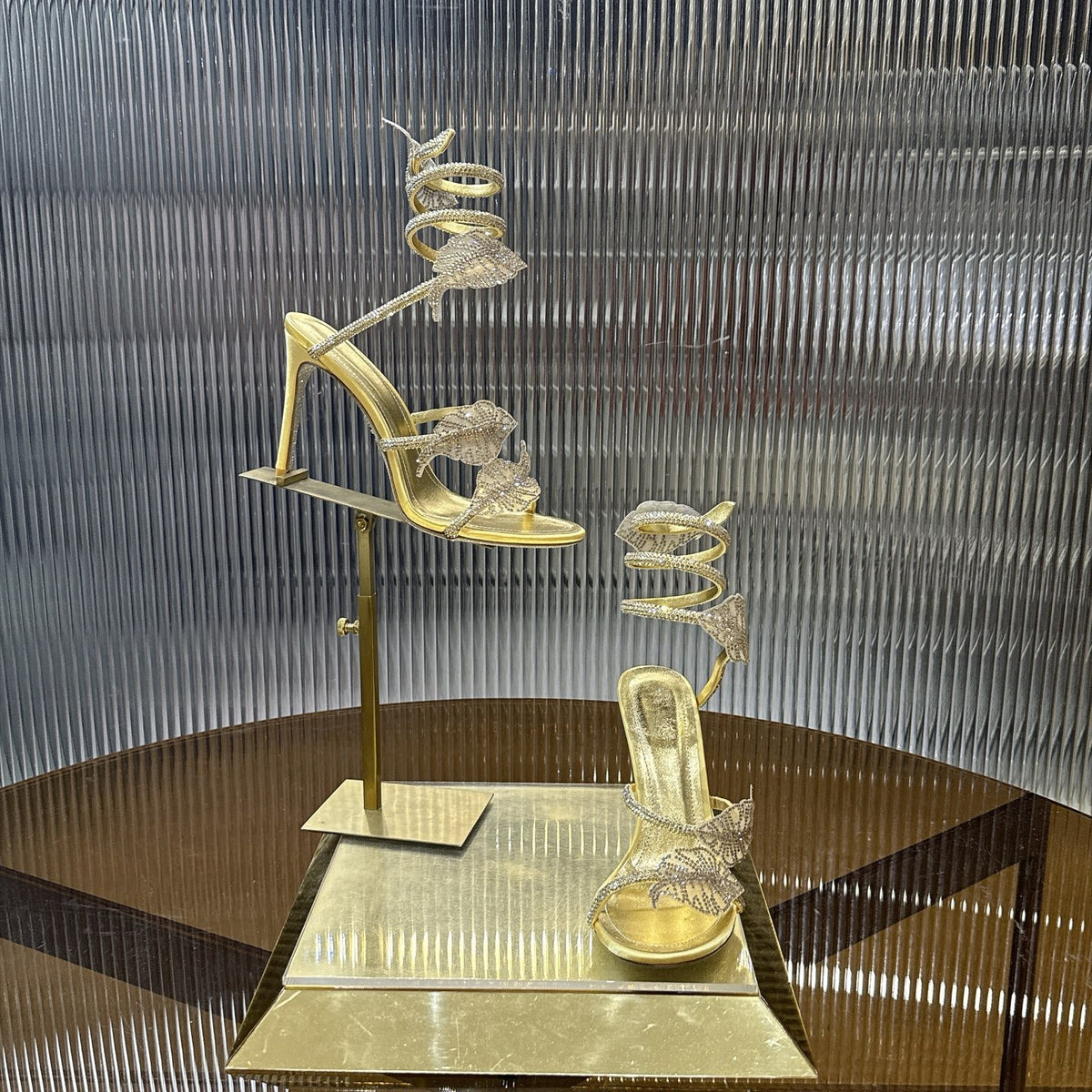 Rene Caovilla Leaf Sandal