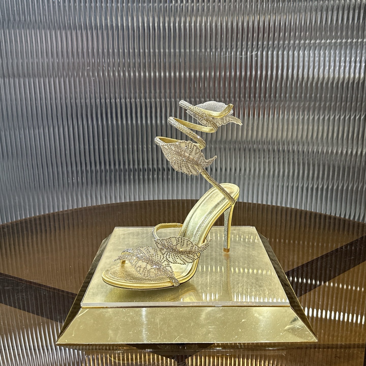 Rene Caovilla Leaf Sandal