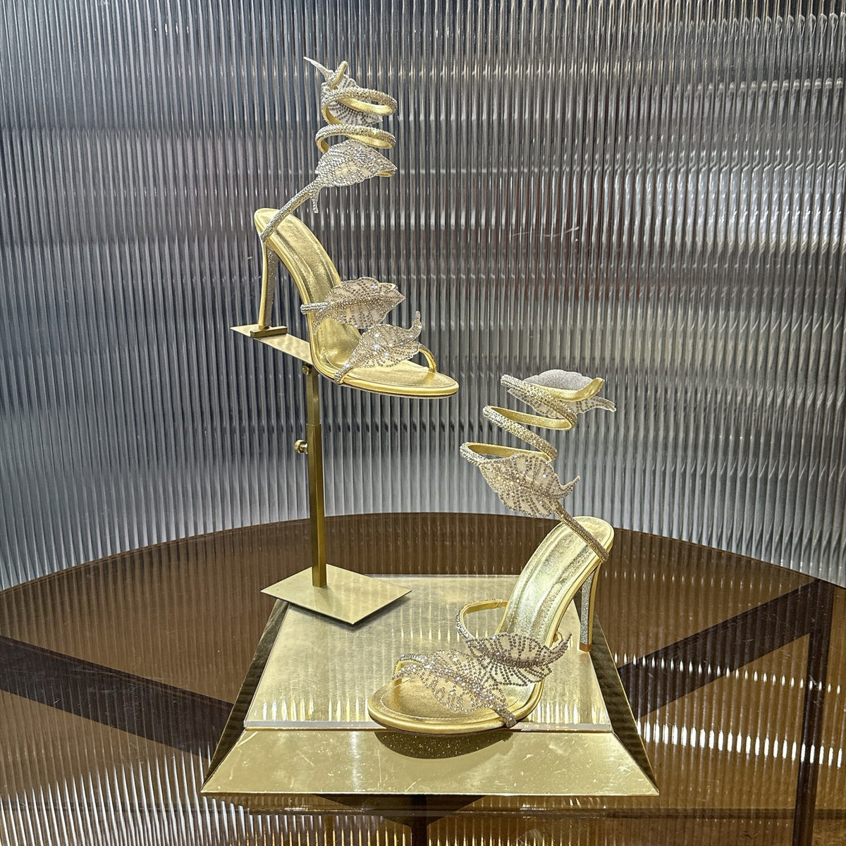 Rene Caovilla Leaf Sandal