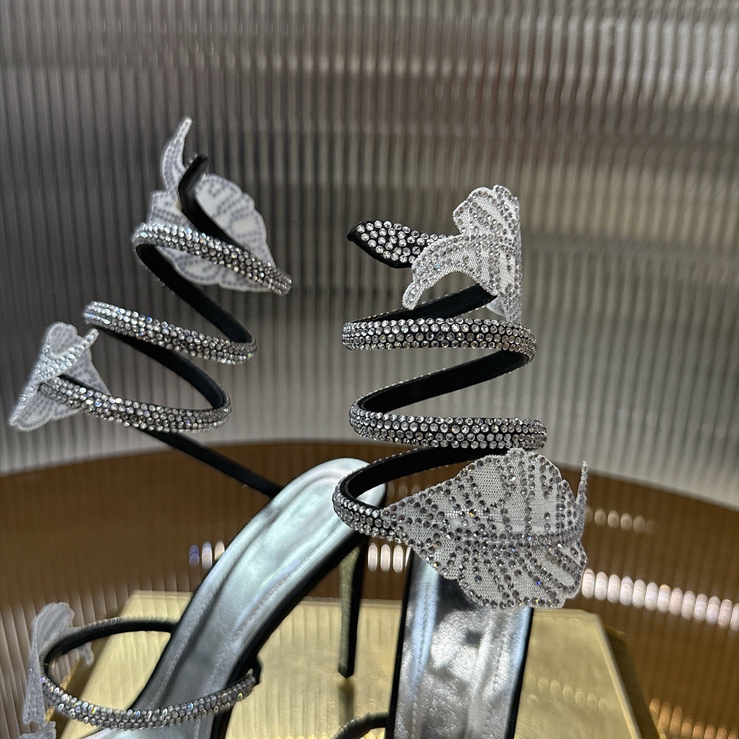Rene Caovilla Leaf Sandal