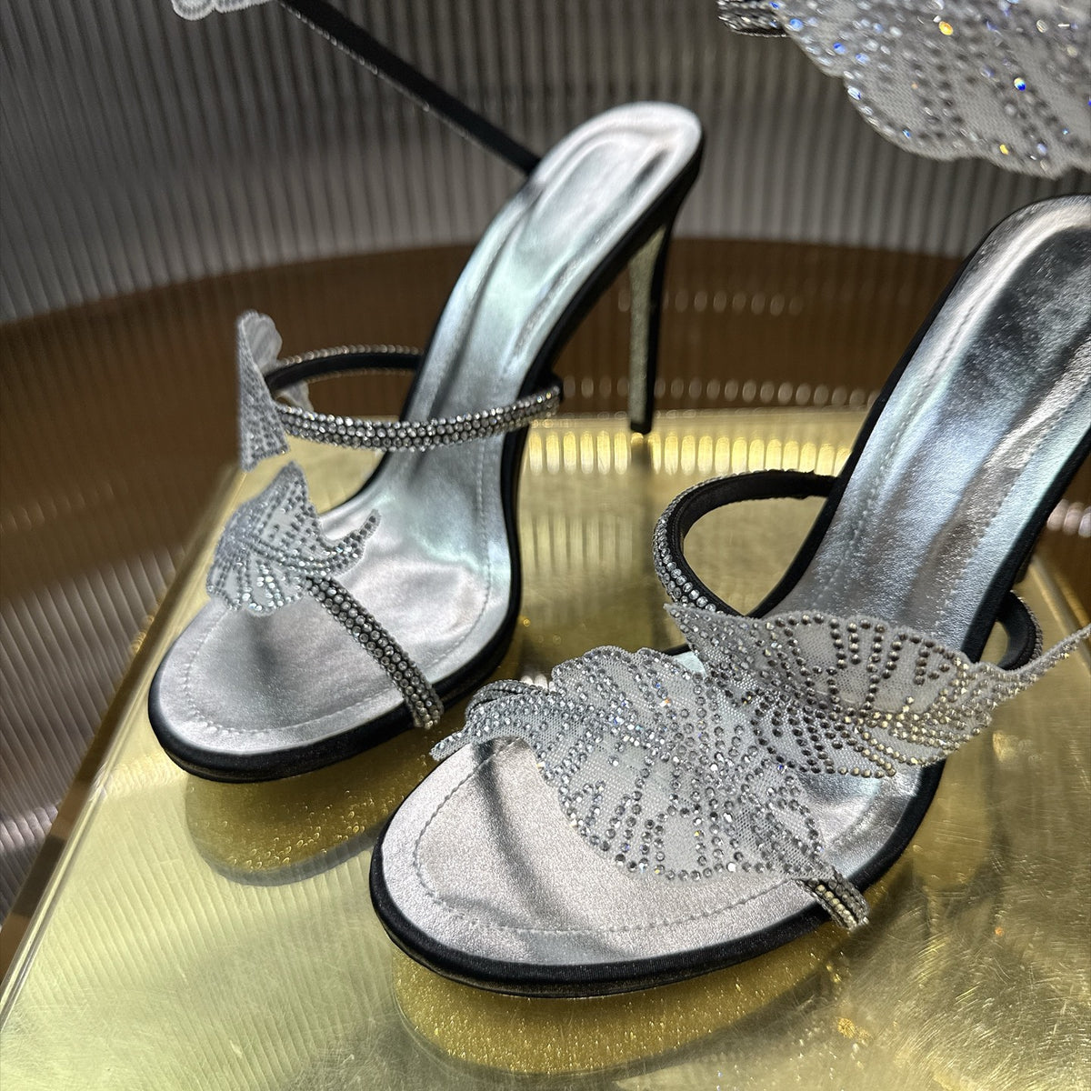 Rene Caovilla Leaf Sandal