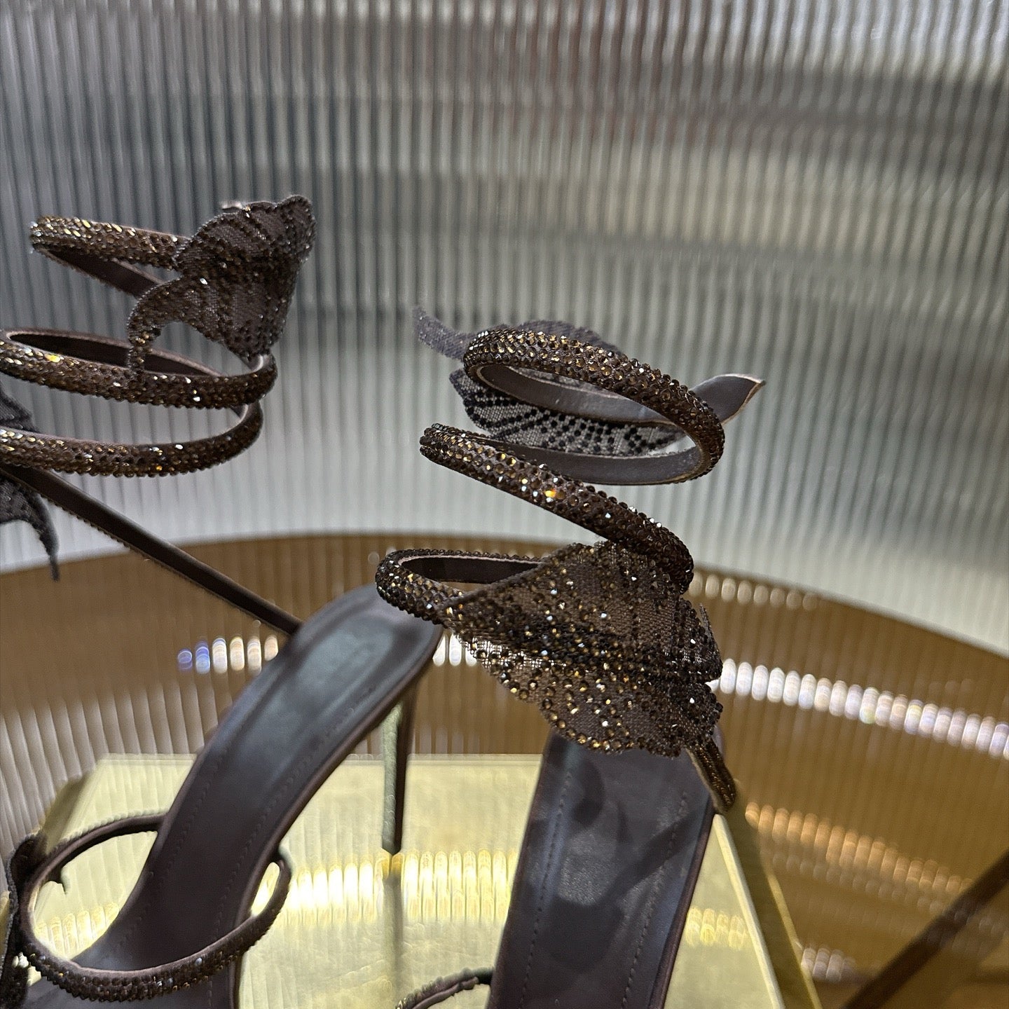 Rene Caovilla Leaf Sandal