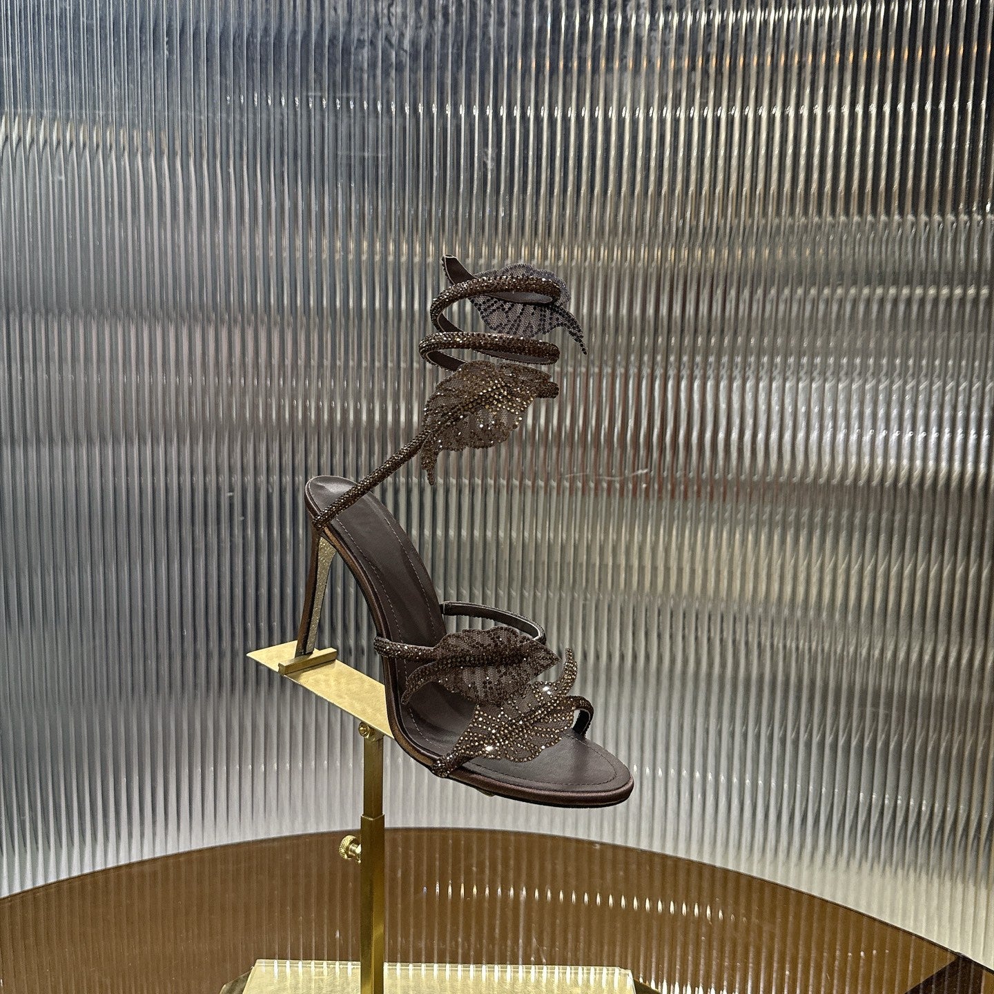 Rene Caovilla Leaf Sandal