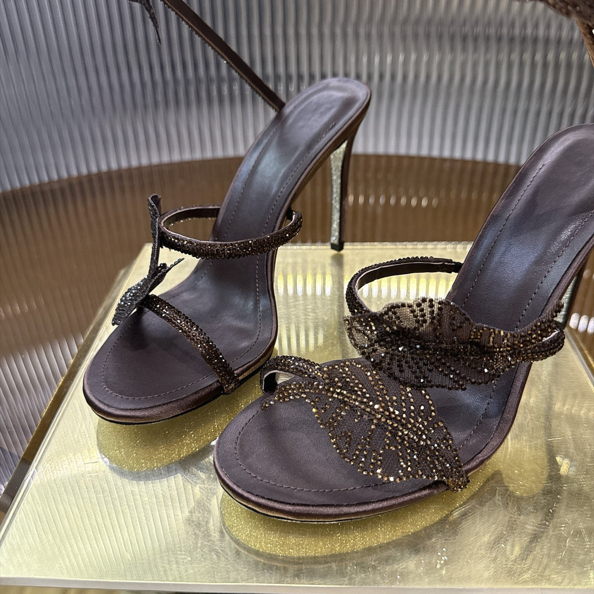 Rene Caovilla Leaf Sandal